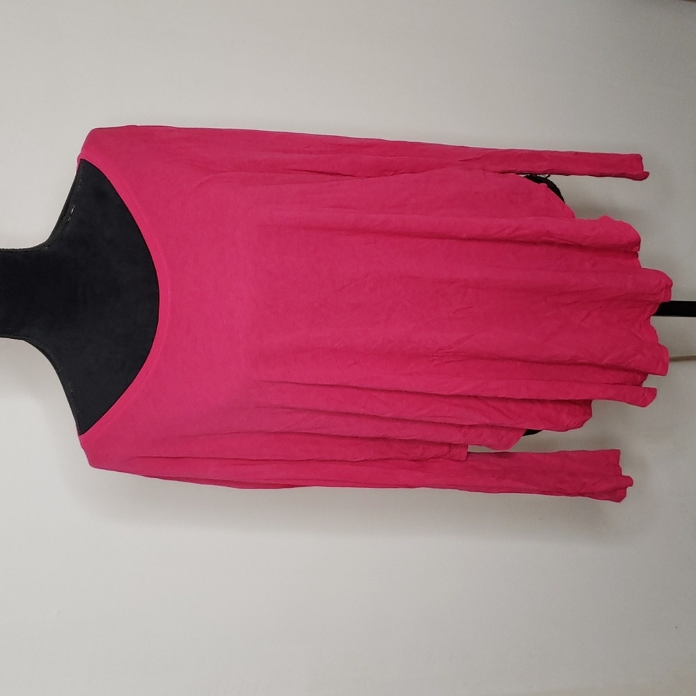 Chelsea sky long sleeve blouse 👚 XL rose